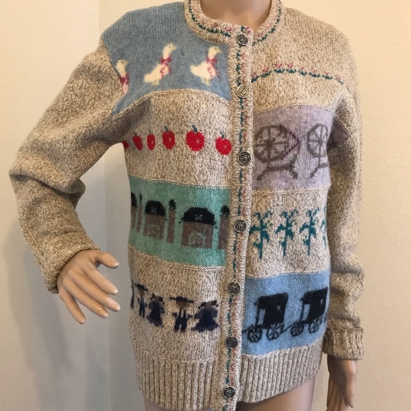 Woolrich Sweaters - Woolrich Wool-Blend Amish sweater size Medium